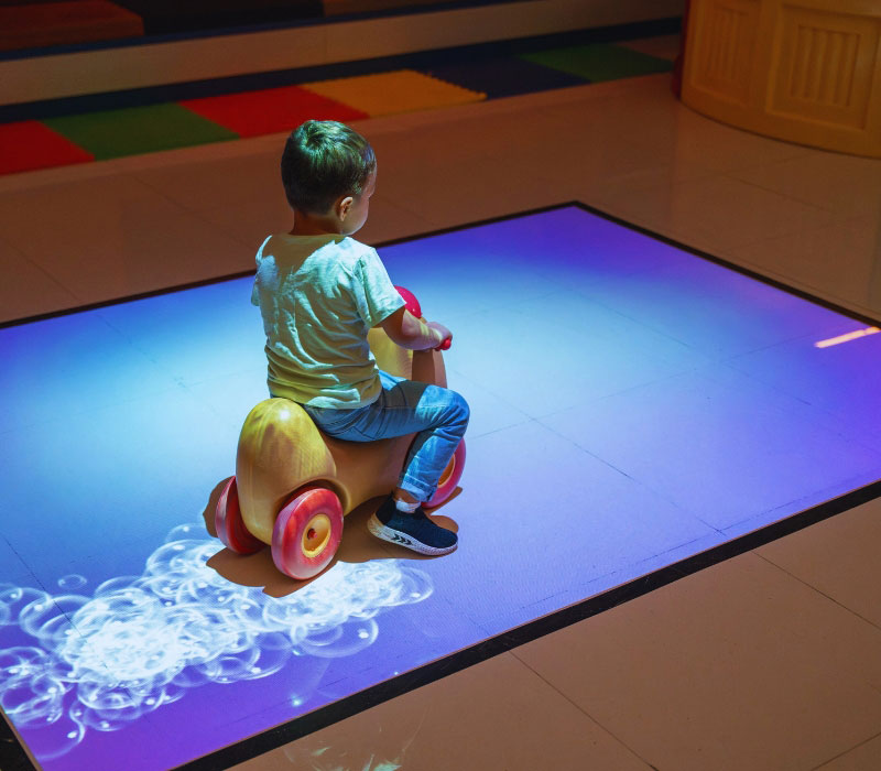 Interactive Mall Engaging Floor Wall